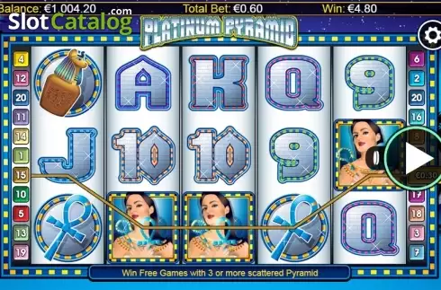 Скрин4. Classic Platinum Pyramid слот