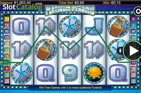 Скрин3. Classic Platinum Pyramid слот