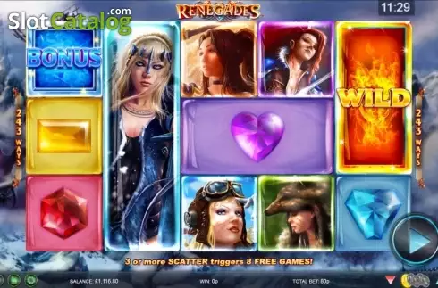 Скрин2. Renegades слот