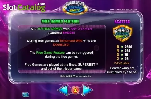 Скрин5. DoublePlay SuperBet HQ слот