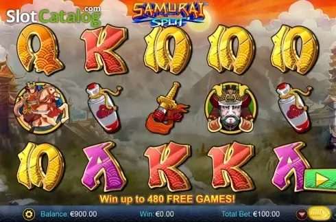 Скрин7. Samurai Split слот