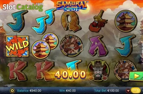 Скрин8. Samurai Split слот