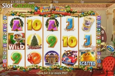 Скрин2. Foxin' Wins - A Very Foxin' Christmas слот
