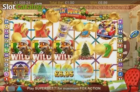 Скрин3. Foxin' Wins - A Very Foxin' Christmas слот