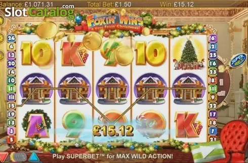 Скрин4. Foxin' Wins - A Very Foxin' Christmas слот