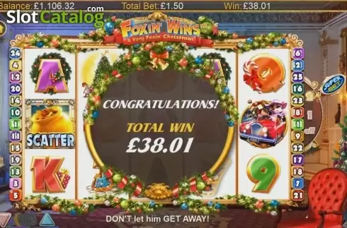 Скрин6. Foxin' Wins - A Very Foxin' Christmas слот