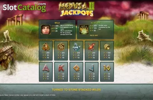 Скрин2. Medusa 2 Jackpot слот