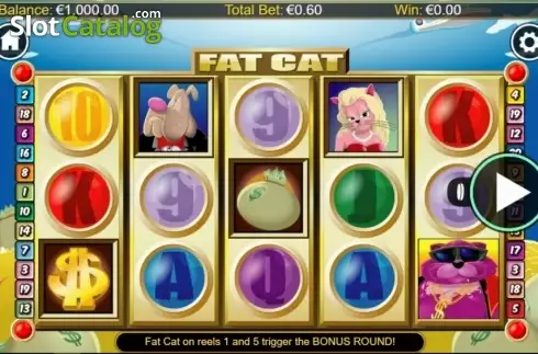 Скрин2. Fat Cat слот