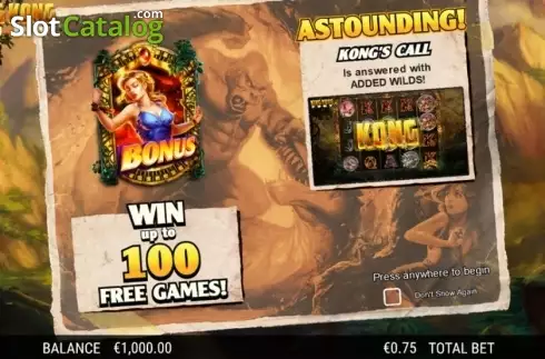 Скрин2. King Kong Fury слот