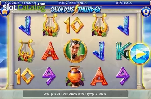Скрин3. Olympus Thunder слот