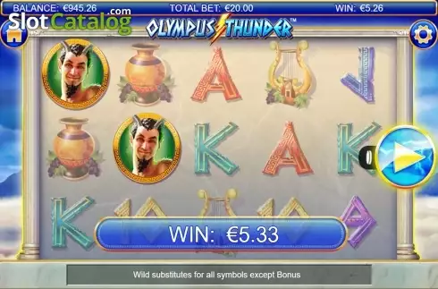 Скрин4. Olympus Thunder слот