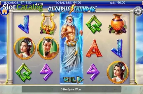 Скрин7. Olympus Thunder слот