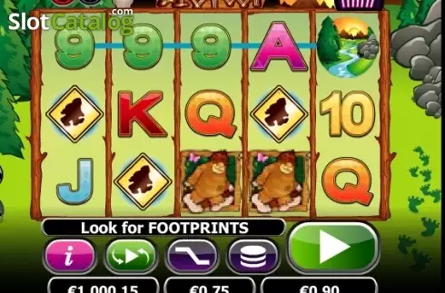 Скрин2. Big Foot Mini слот