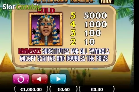 Скрин5. Ramesses Riches Mini слот