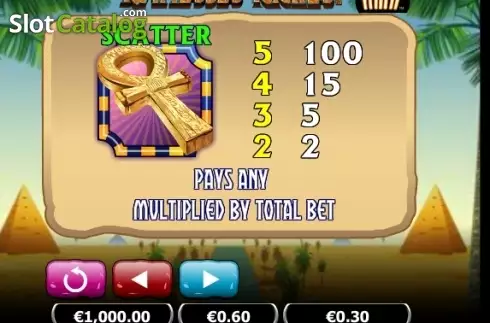 Скрин6. Ramesses Riches Mini слот