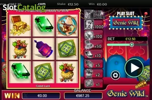 Скрин3. Scratch Genie Wild слот