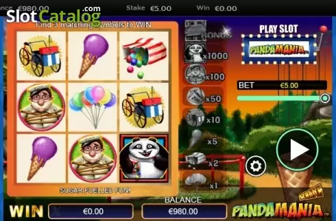 Скрин2. Scratch Pandamania слот