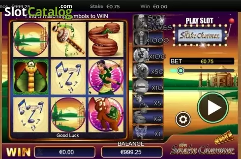 Скрин2. Scratch The Snake Charmer слот