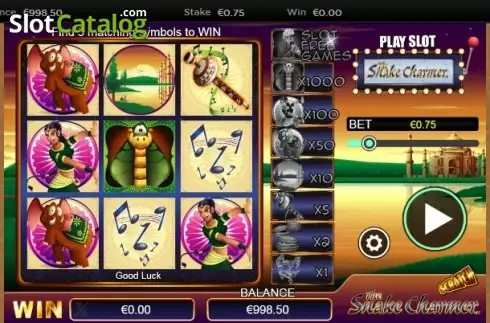 Скрин3. Scratch The Snake Charmer слот