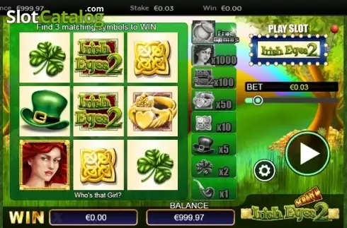 Скрин2. Scratch Irish Eyes 2 слот