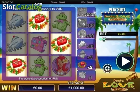 Скрин3. Scratch Dr Love On Vacation слот