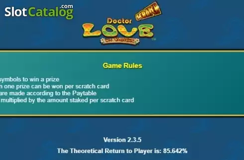 Скрин4. Scratch Dr Love On Vacation слот