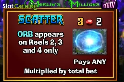 Скрин7. Merlins Millions Superbet Mini слот