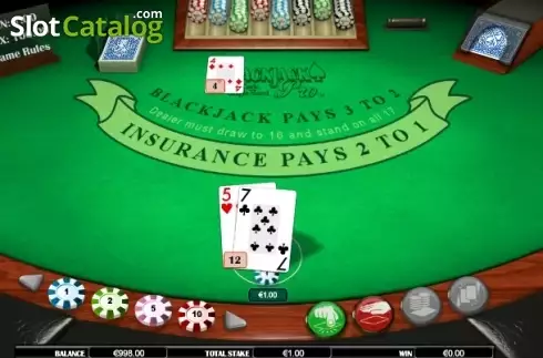 Скрин2. BlackjackPro MonteCarlo SH слот