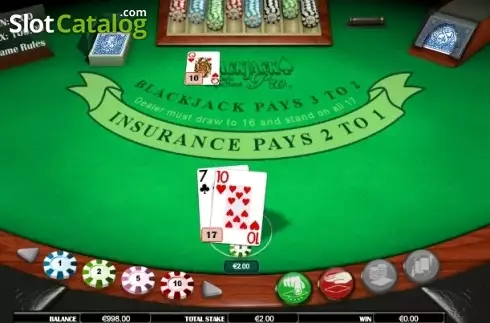 Скрин4. BlackjackPro MonteCarlo SH слот