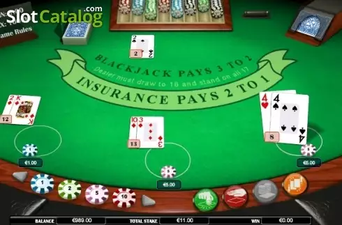 Скрин2. BlackjackPro MonteCarlo MH слот