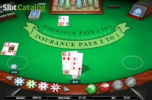 Скрин3. BlackjackPro MonteCarlo MH слот
