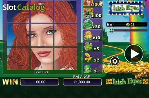 Скрин2. Irish Eyes (Scratch) слот