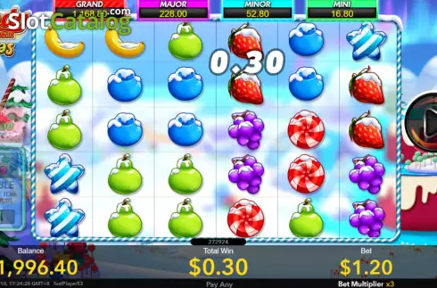 Скрин3. Candy Bonanza Xmas слот