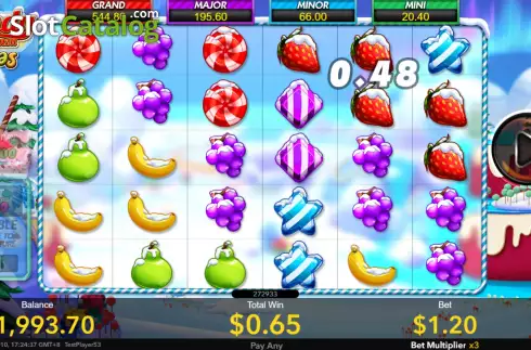 Скрин4. Candy Bonanza Xmas слот