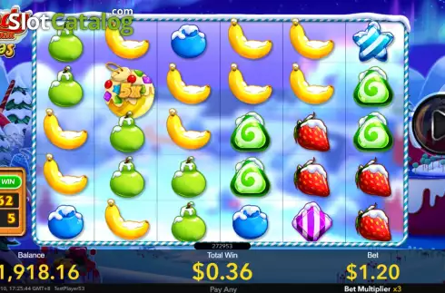 Скрин7. Candy Bonanza Xmas слот