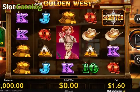 Скрин2. Golden West слот