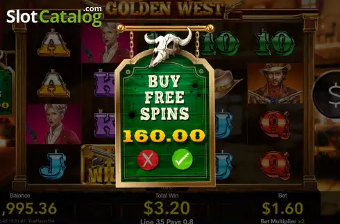 Скрин5. Golden West слот