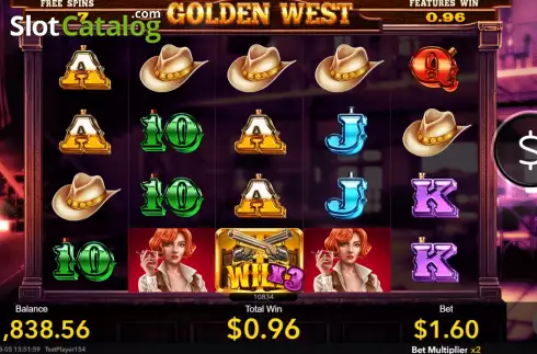 Скрин8. Golden West слот