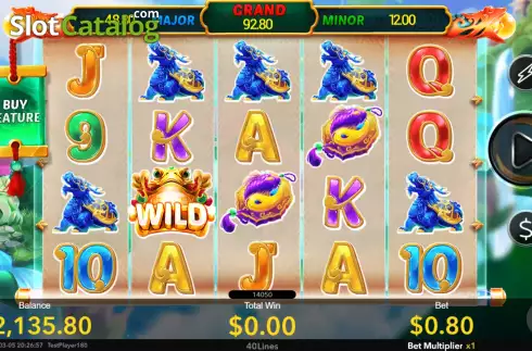 Скрин2. Fortune Toad слот