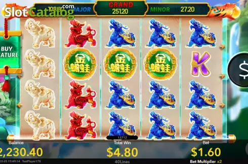 Скрин8. Fortune Toad слот