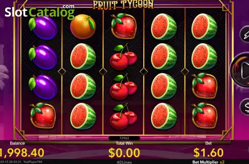 Скрин2. Fruit Tycoon слот