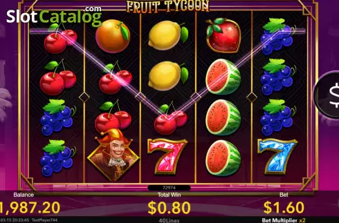 Скрин3. Fruit Tycoon слот
