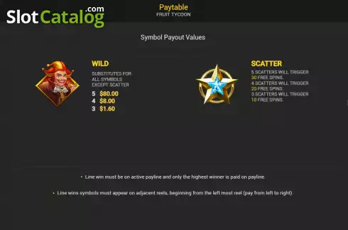 Скрин9. Fruit Tycoon слот