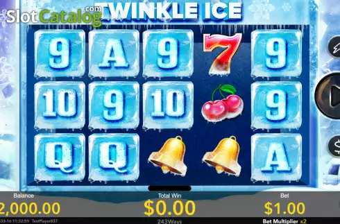 Скрин2. Twinkle Ice слот