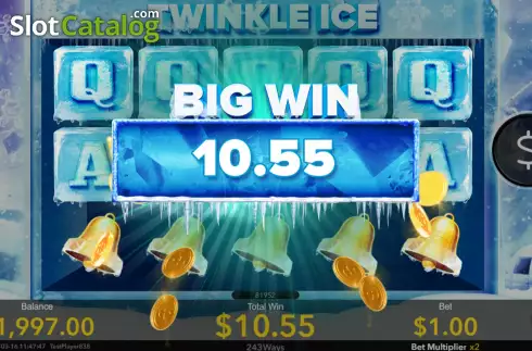 Скрин4. Twinkle Ice слот
