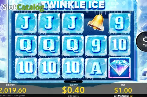 Скрин3. Twinkle Ice слот