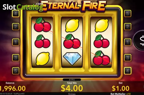 Скрин4. Eternal Fire слот