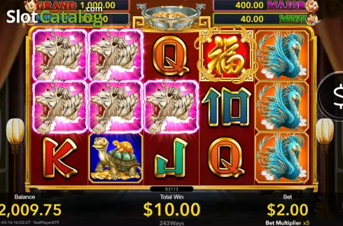 Скрин3. 5 Fortune Stars слот