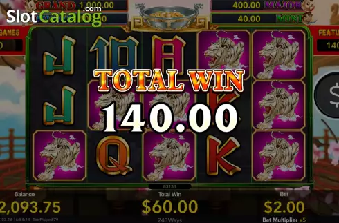 Скрин9. 5 Fortune Stars слот