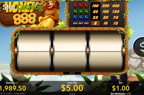 Скрин5. Honey 888 слот